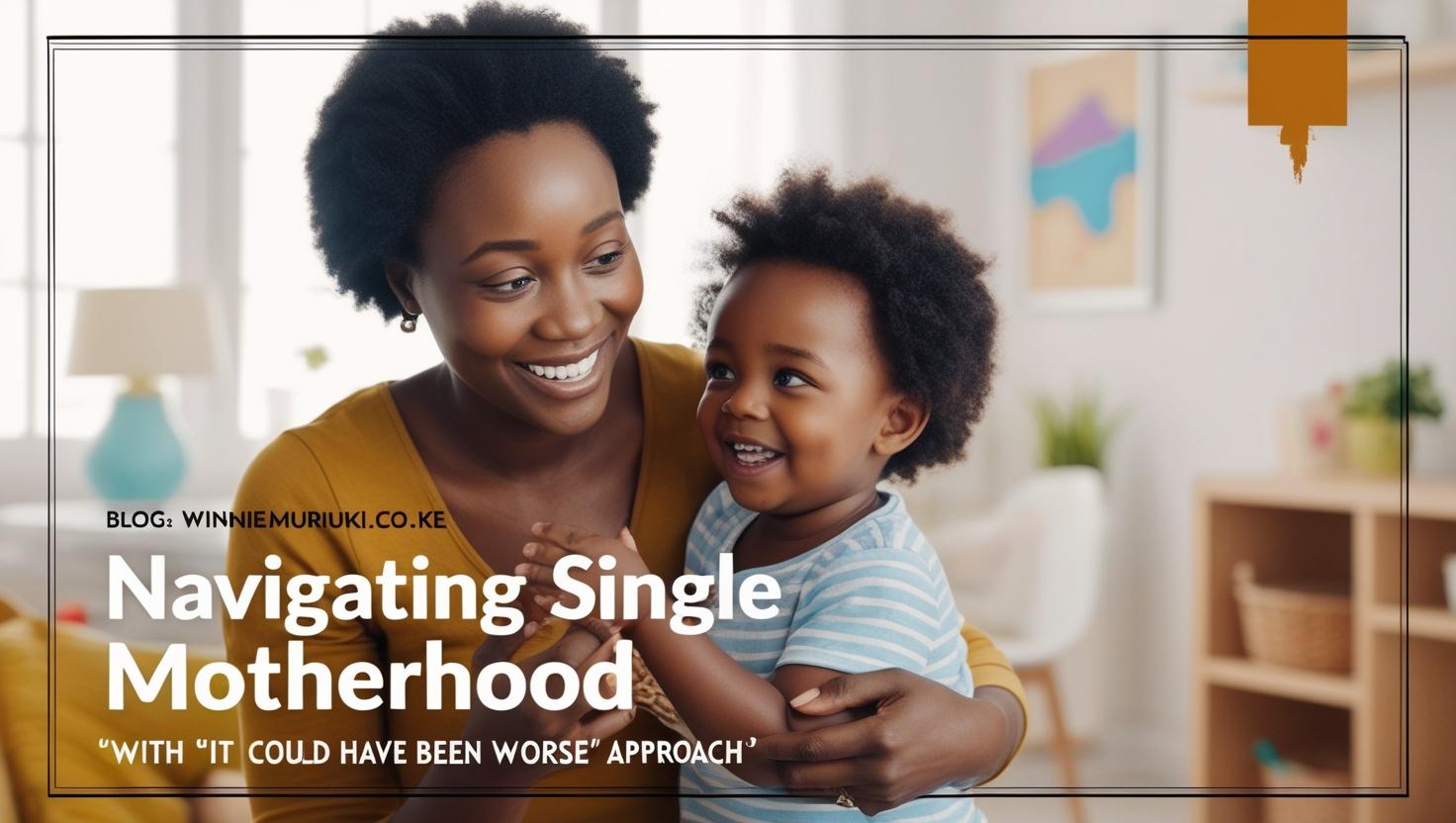 Navigating Single Motherhood with “It Could Have Been Worse” Approach