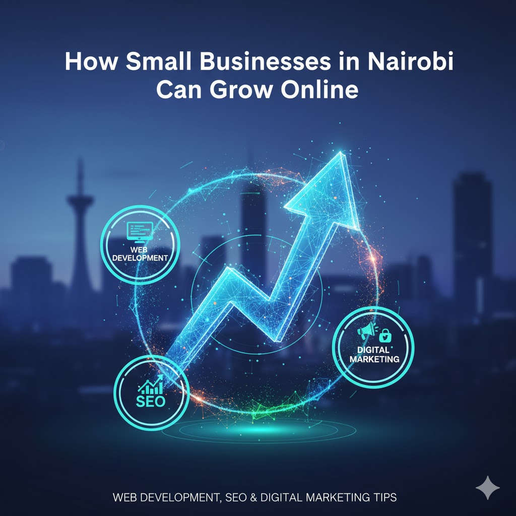 How Small Businesses in Nairobi Can Grow Online: Web Development, SEO & Digital Marketing Tips